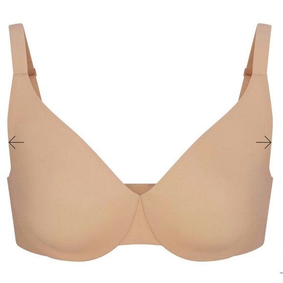NWT! SKIMS Smoothing Intimates Unlined Full Coverage Bra Clay 36D - Picture 4 of 8